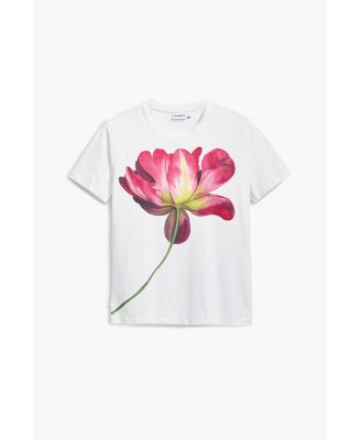 Women's Large flower T-shirt