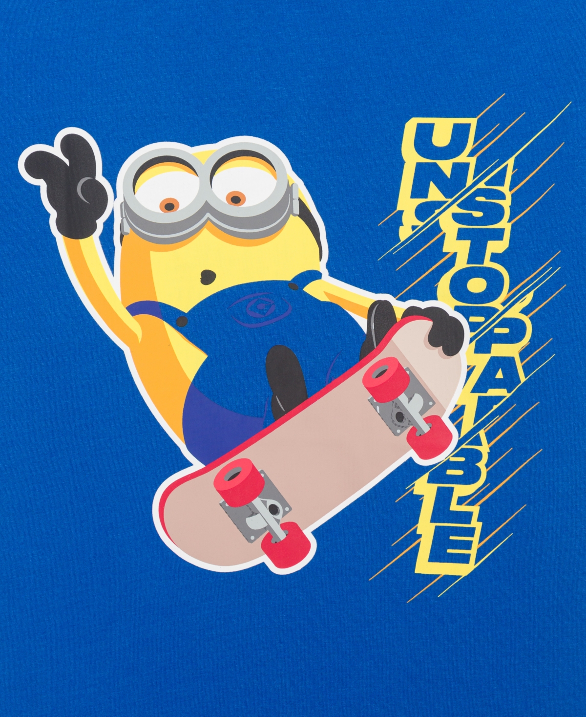 Despicable Me Boys' 5-20 Minion Skating Short-Sleeve T-Shirt