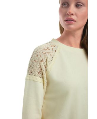 Women's Lace Details Sweatshirt