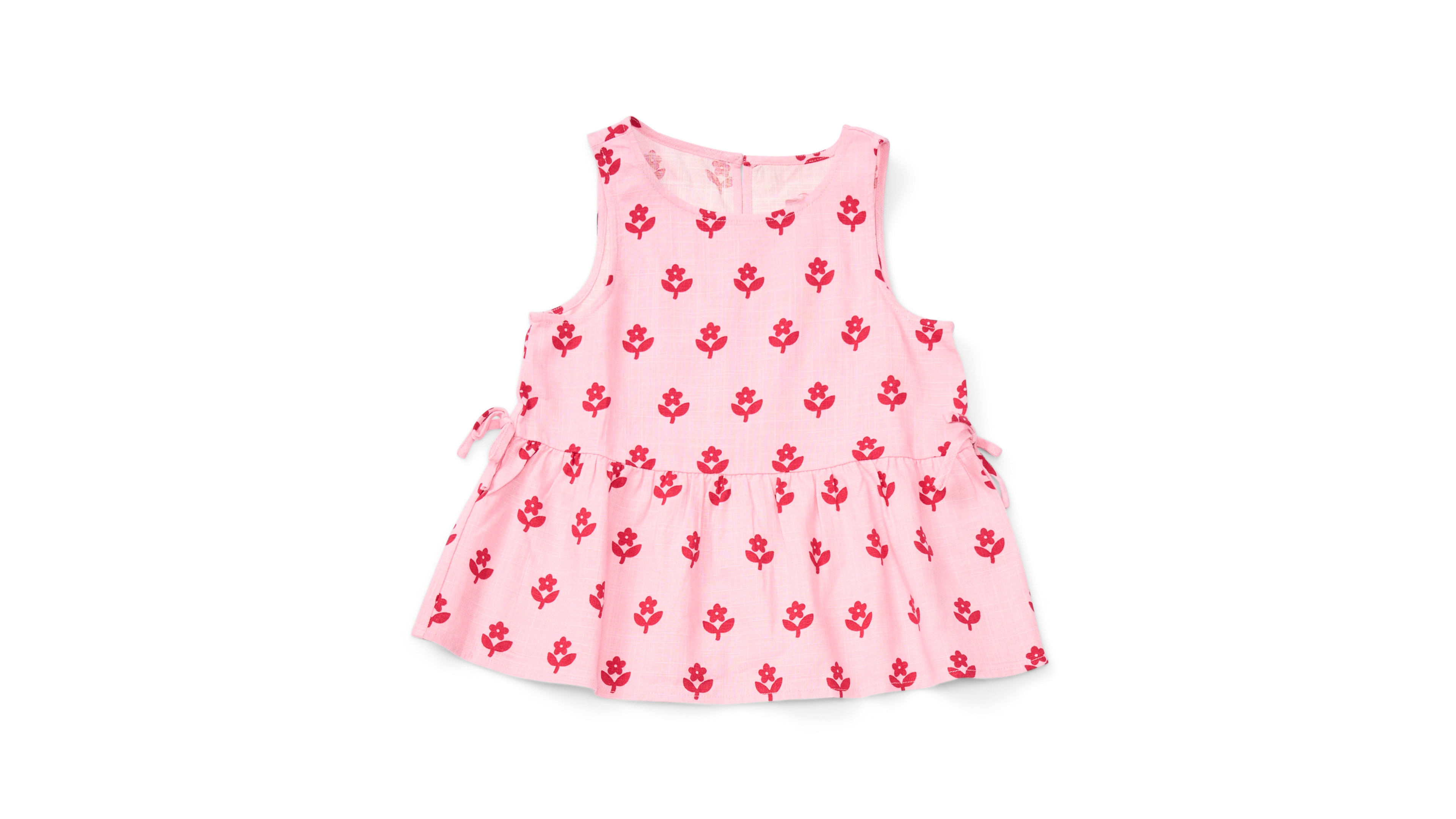 Cece Girls/Bernard Chaus Inc Girls' 7-16 Sleeveless Peplum Top