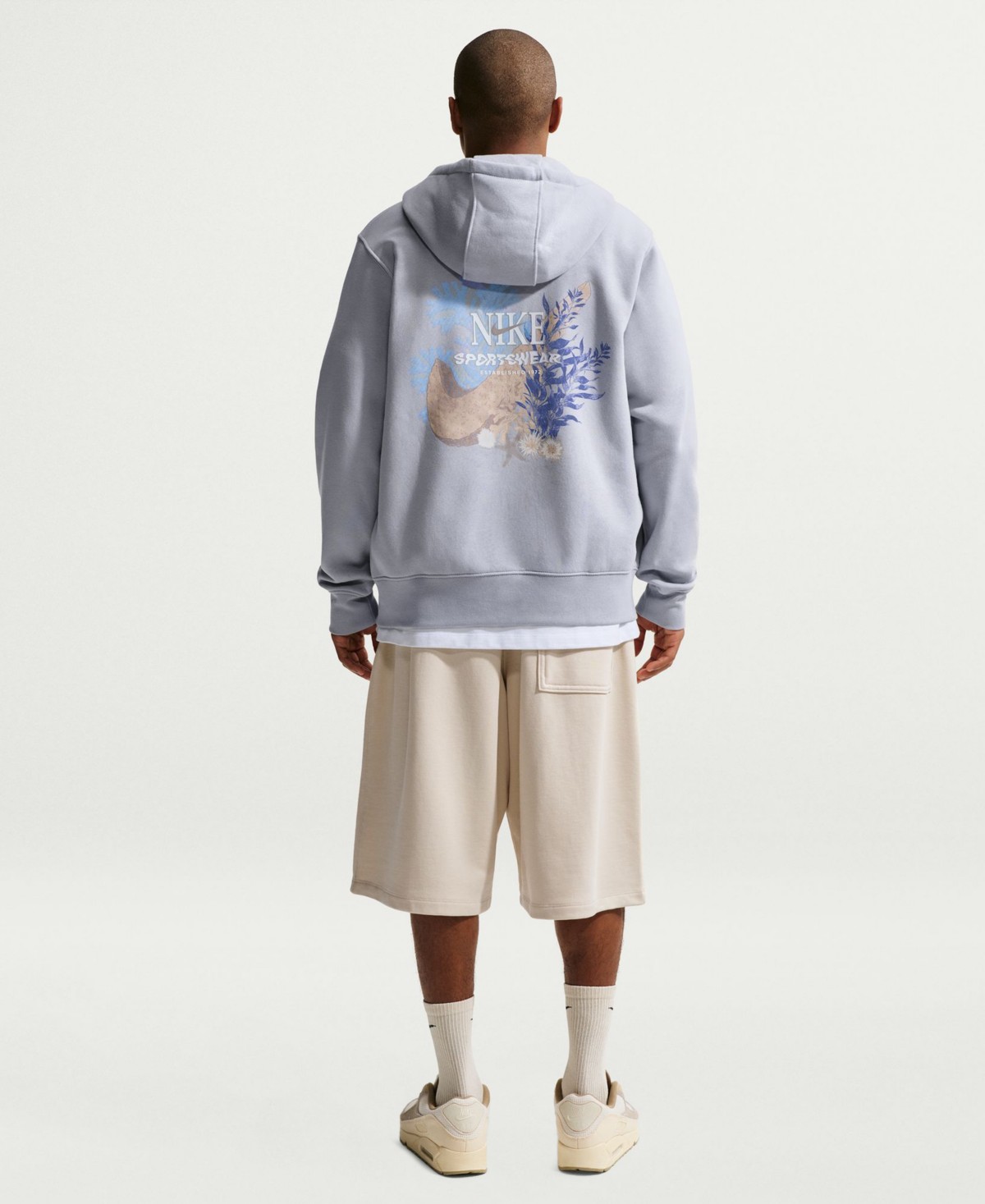 Мужские худи Nike Men's Sportswear Club Full-Zip Fleece — фото 1