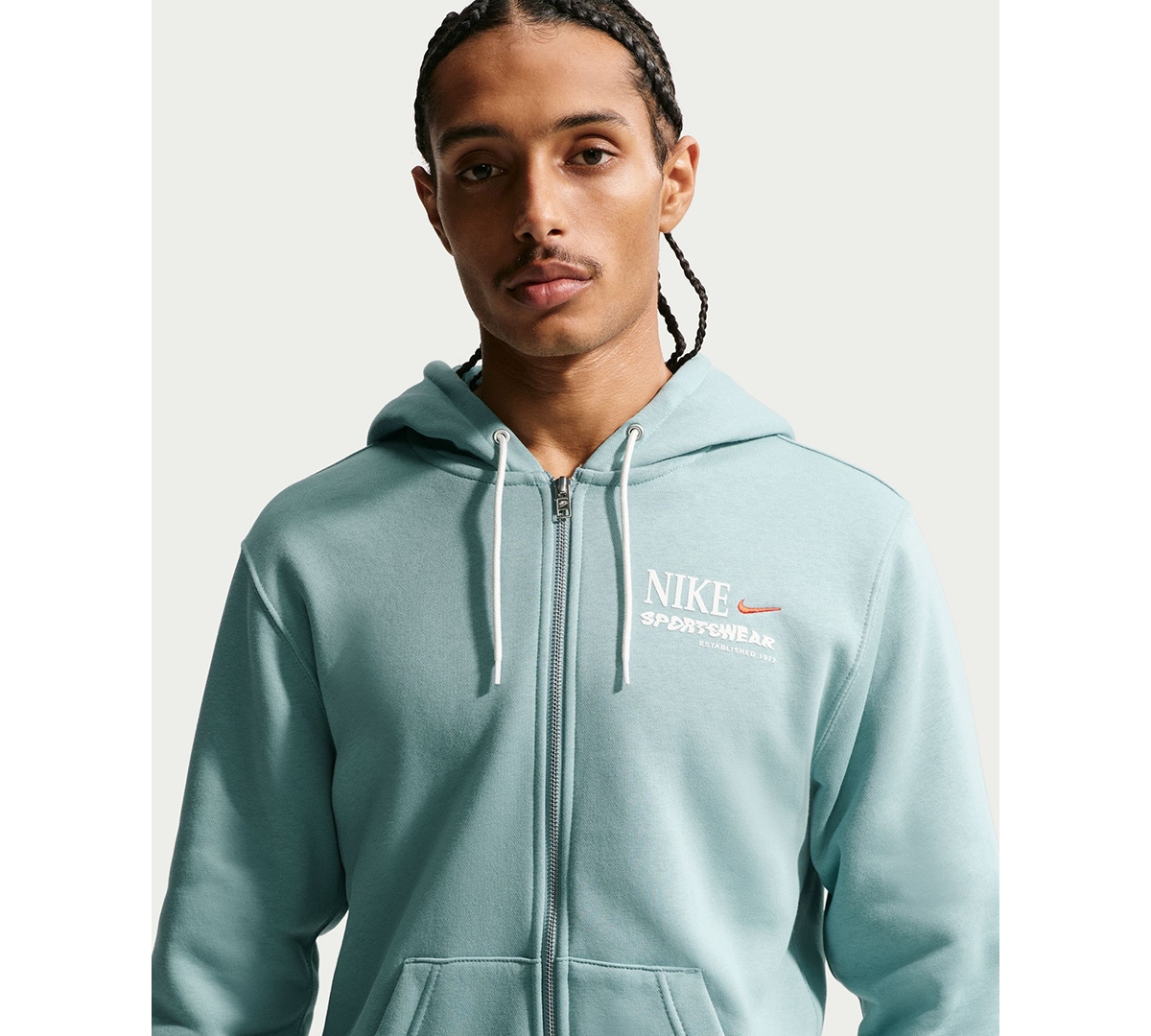 Nike Men's Sportswear Club Full-Zip Fleece Hoodie