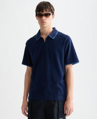 Men's Point Collar Polo Shirt