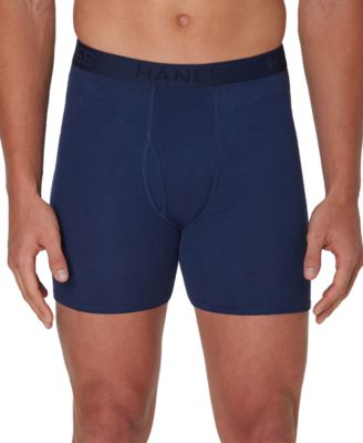 Men's Ultimate Solid Boxer Briefs, 4-Pack