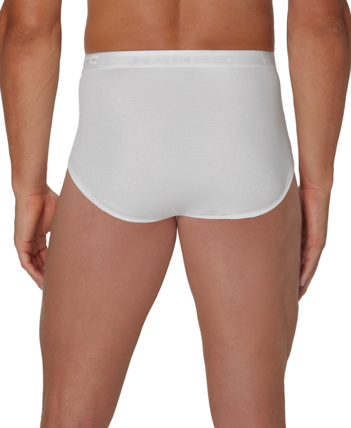 Трусы-брифы Ultimate для мужчин, хлопок, 6 шт. — Hanes, цвет: Белый — фото 5