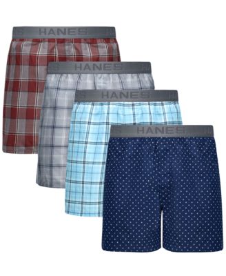 Men's Ultimate Woven Boxers, 4-Pack