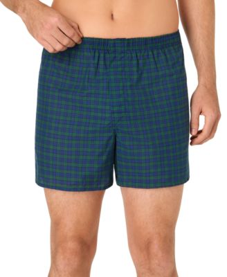 Men's Ultimate Printed Woven Boxers, 4-Pack