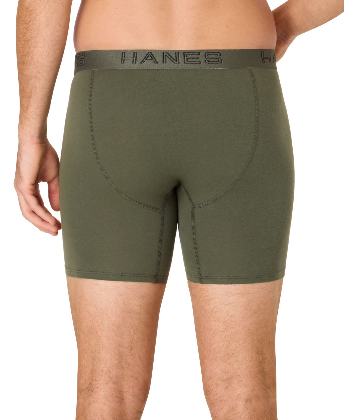 Трусы-боксеры Ultimate для мужчин, стрейч, 3 шт. — Hanes, цвет: Assorted Colors — фото 6