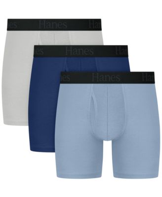Men's Ultimate Comfort Flex Fit Boxer Briefs, 3-Pack