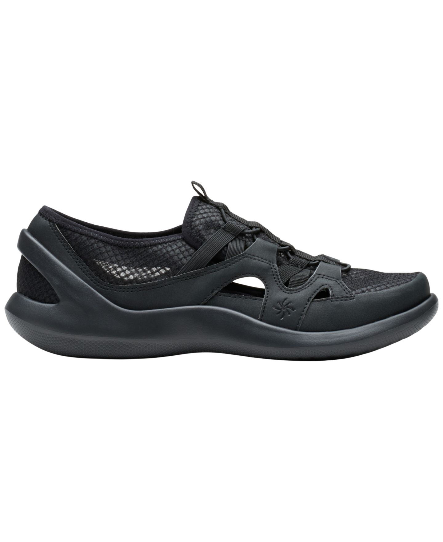 Женские кроссовки Clarks Cloudsteppers Solevana Step Slip On, цвет: Чёрный — фото 2