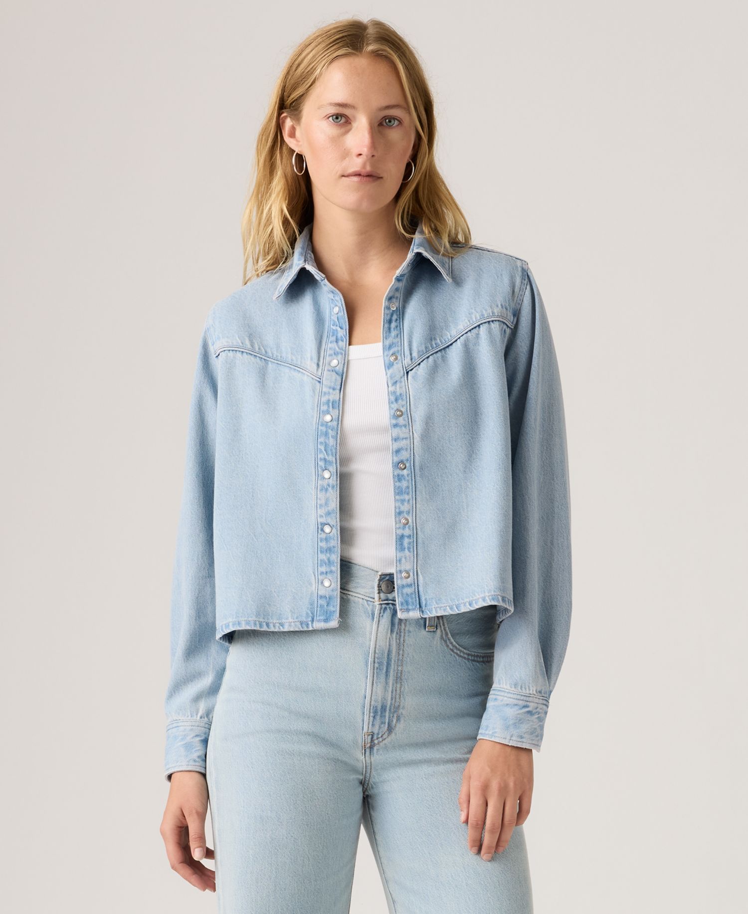 Premium Women's Logan Point Collar Shacket