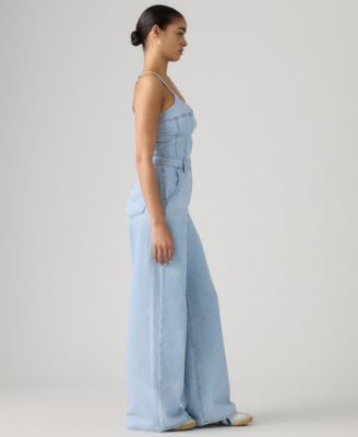 Women's Bustier Scoop Neck Jumpsuit