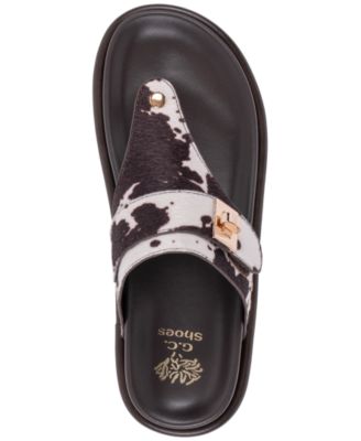 Women's Cailan Hardware Footbed Flats Sandals