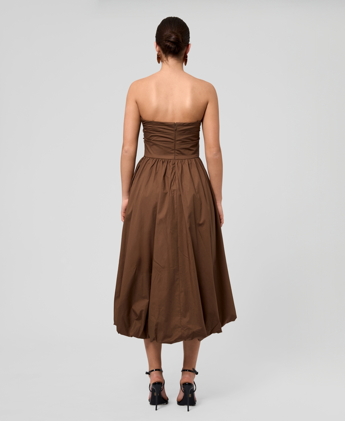 Rachel Roy Women's Rosalie Strapless Midi Dress