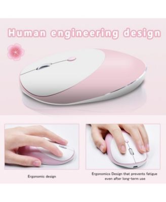 Tri Mode Silent Wireless Mouse Bluetooth and 2.4G 3 Speed DPI Office Mouse