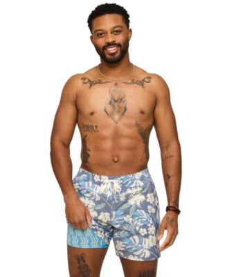 Men's The Starry Night Stems Classic 5.5" Swim Trunks
