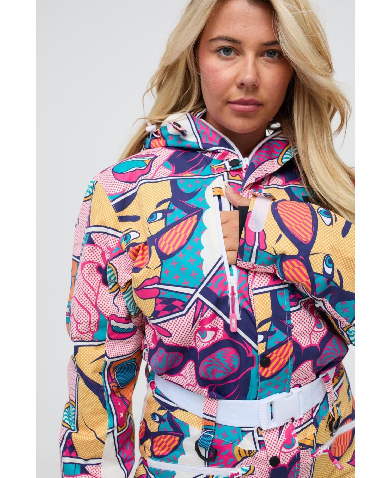 Women's Comic Book Candy - Shaped Ski Suit