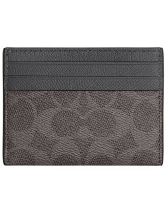 Men's Signature Open-Face Card Hold Wallet