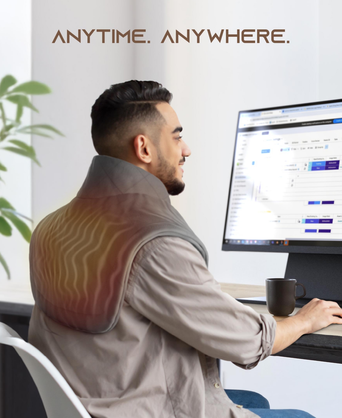 Tzumi Weighted Heated Neck Pad