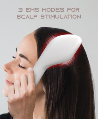 Red Light Rechargeable Dry Paddle Brush