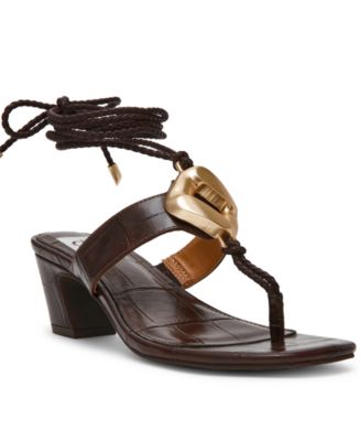 Women's Stanza Embellished Lace-Up Leg-Wrap Dress Sandals