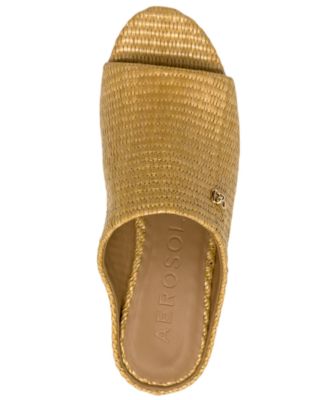 Women's Cafe Slip-On Wedge Sandals