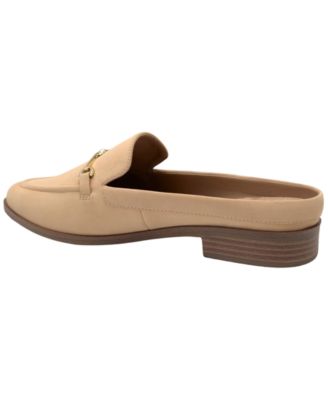 Women's Erik Tailored Round Toe Mule Loafers