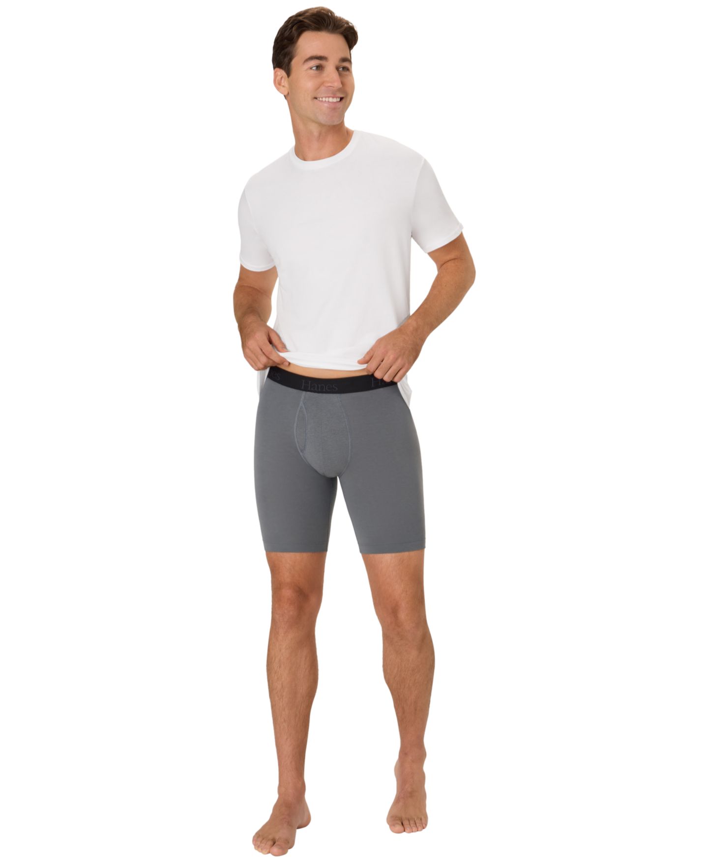 Трусы-боксеры Leg для мужчин, 3 шт. — Hanes, цвет: Assorted Colors — фото 2