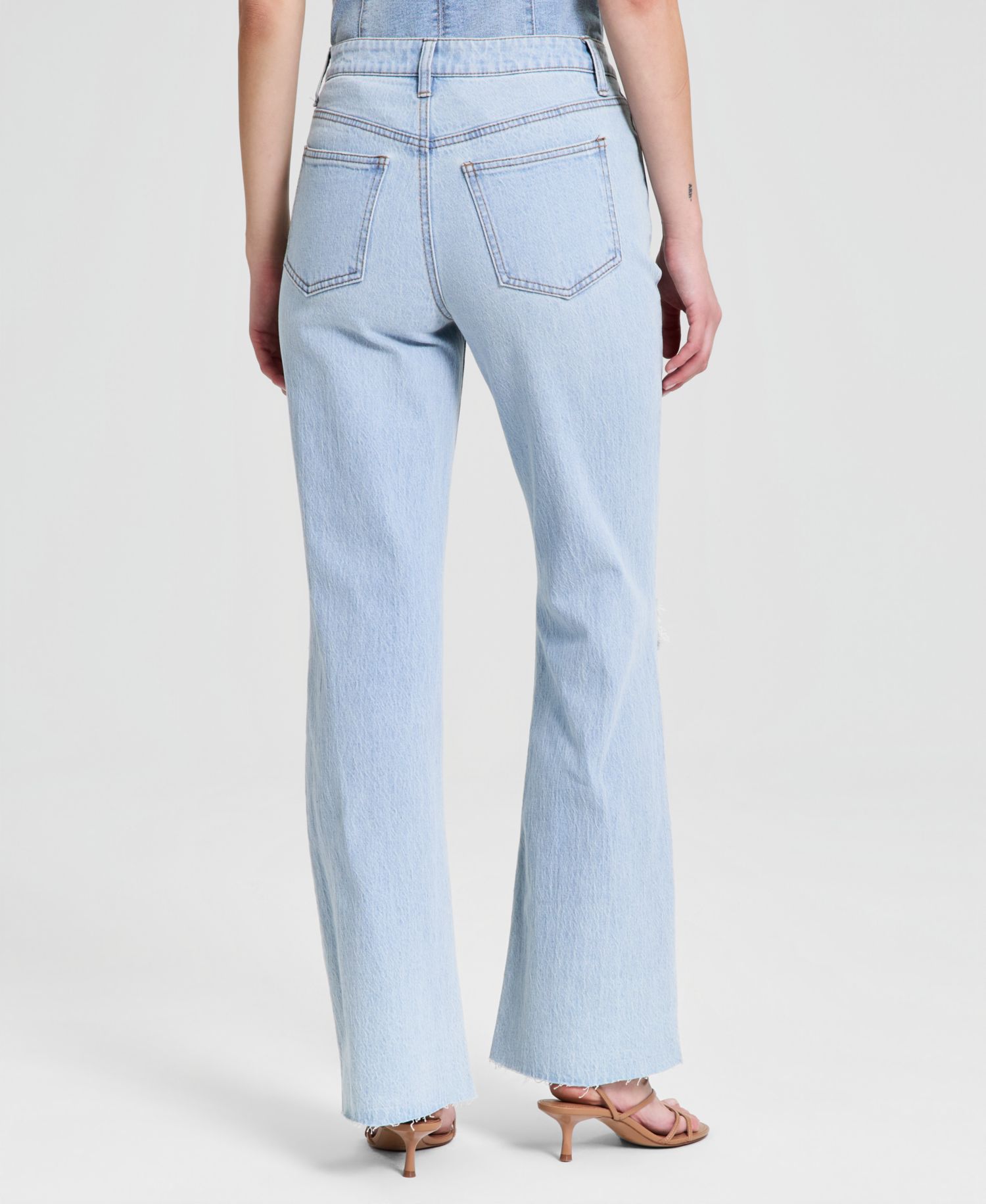 Women's High-Rise Flare Jeans