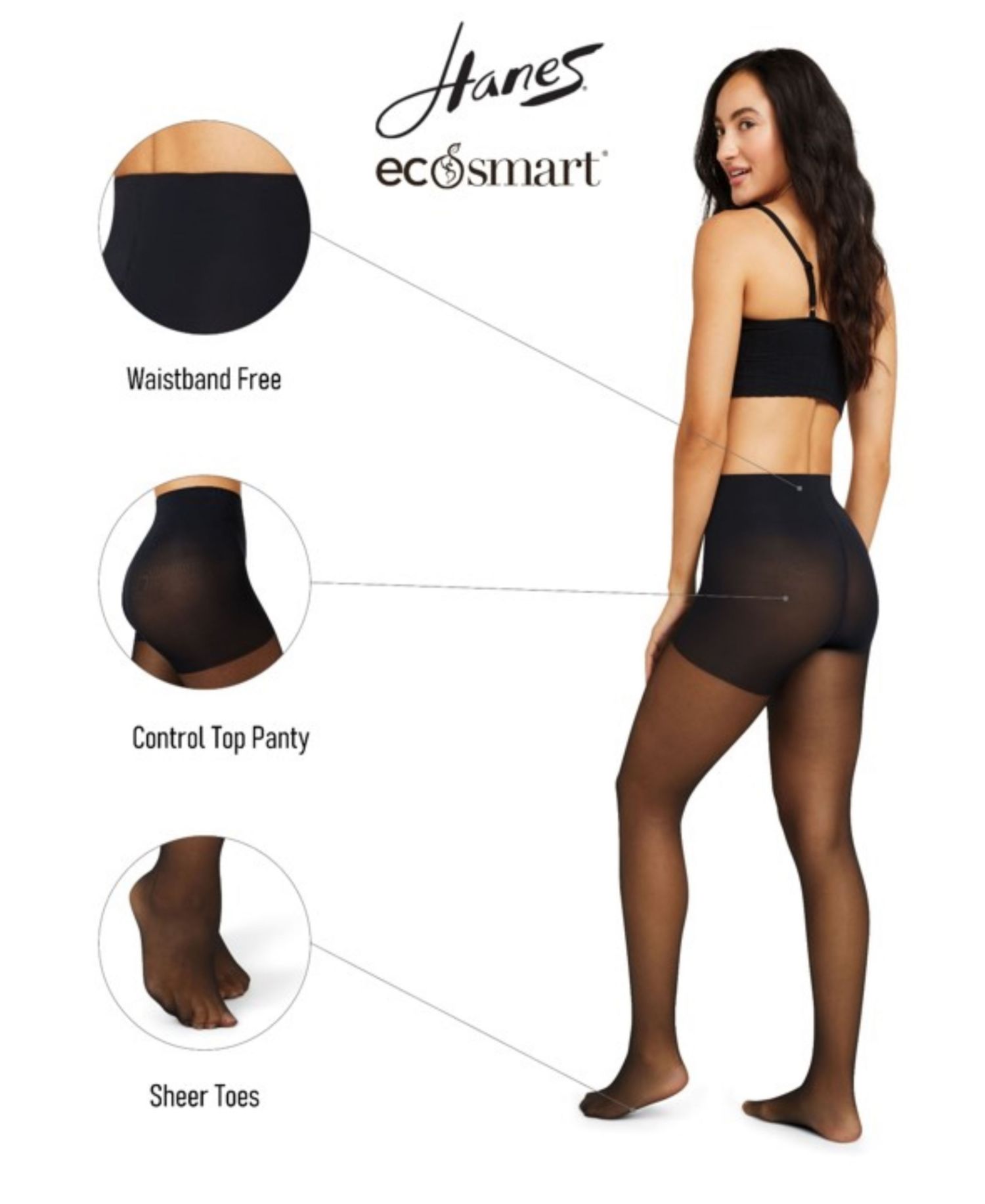 Eco Sheer Control-Top Tights