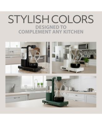 Eco Series 10-Cup Pour Over Drip Hot & Iced Coffee Maker Machine