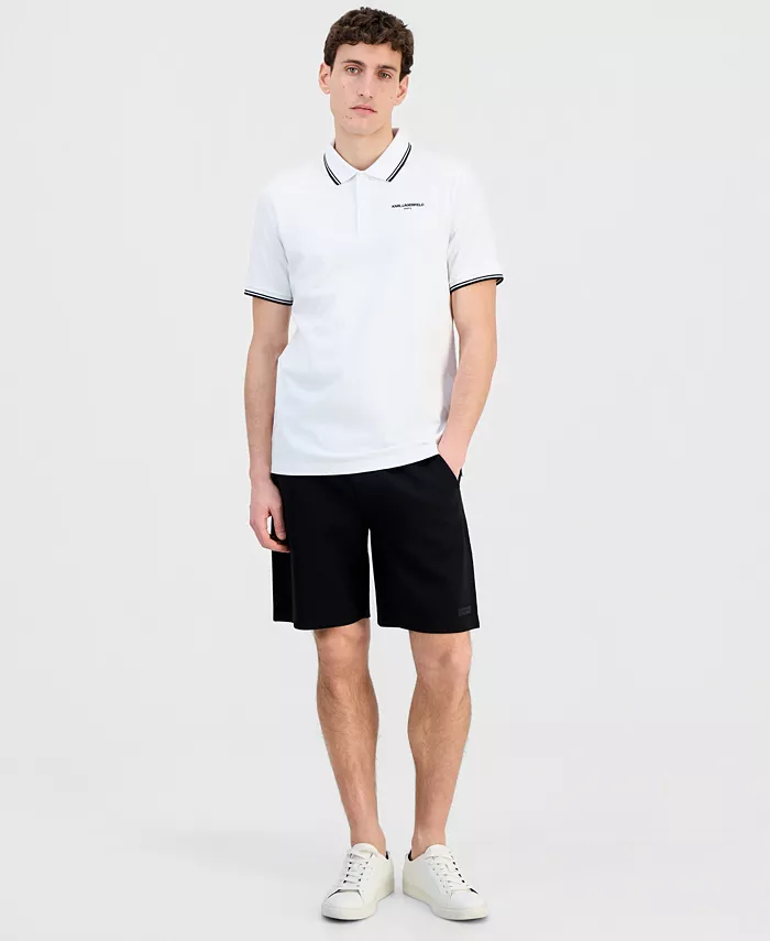 Men's Regular-Fit Tipped Polo Shirt - thumbnail 7