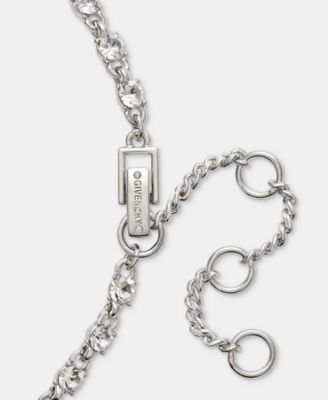 Cubic Zirconia Pear-Shape Pendant Necklace, 16" 