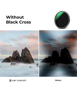 82mm Nano-X ND8-128 3-7 Stop Magnetic Variable Neutral Density Lens Filter