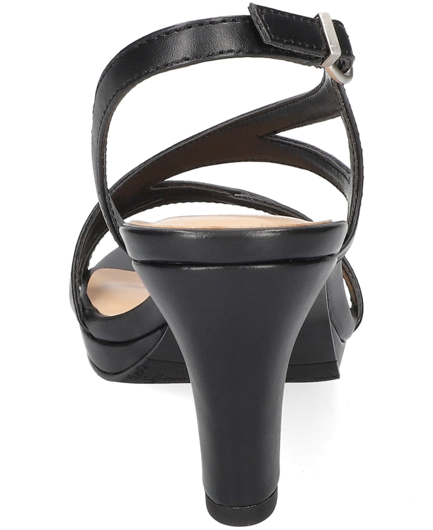 Женские сандалии Easy Street Radiant Slingback Dress Sandals, цвет: Чёрный, вариант 1 — фото 3