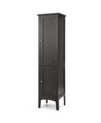 Freestanding Storage Cabinet for Bathroom, Kitchen, or Living Room