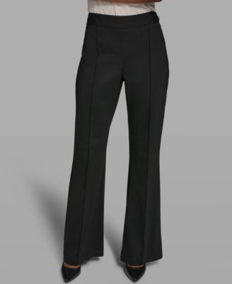 Women's Mid-Rise Wide Leg Pants