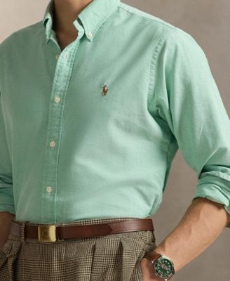 Men's Long-Sleeve Oxford Shirt