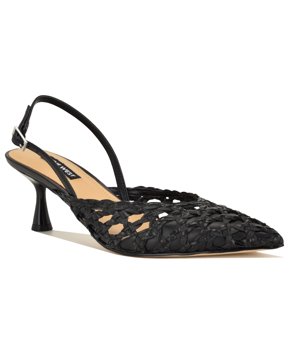 Nine West Women's Randela Pointed Toe Dress Slingback Pumps