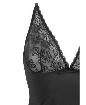 Women's Lace V-Neck Babydoll