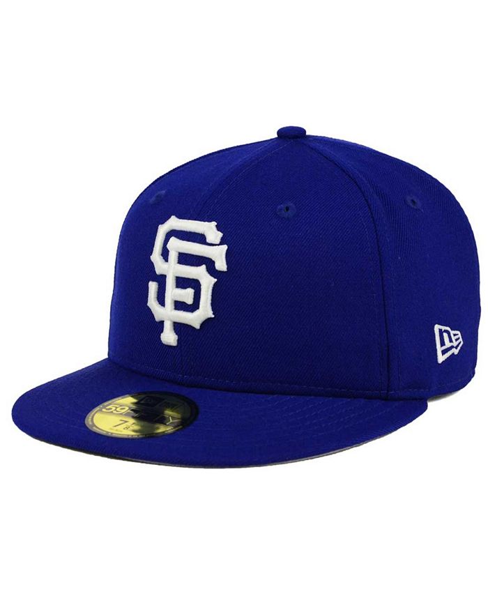 New Era San Francisco Giants C-Dub Patch 59FIFTY Fitted Cap - Macy's