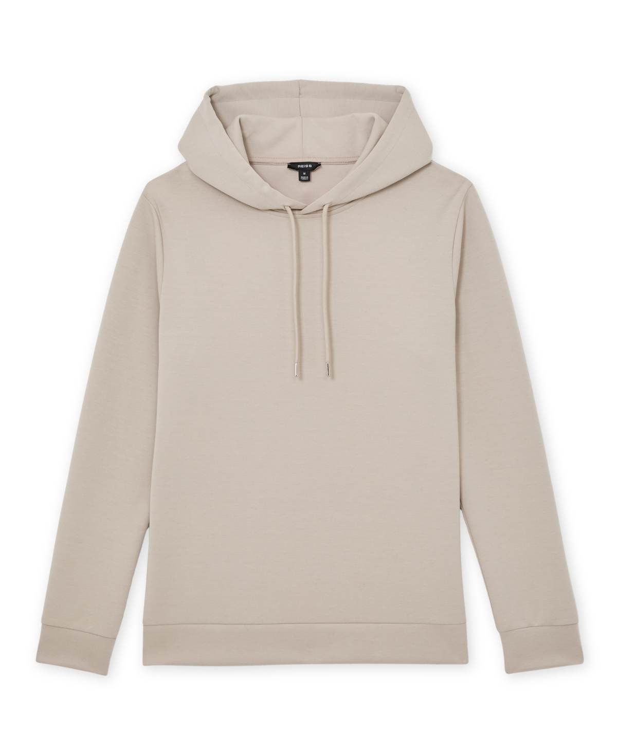 Reiss Men's Premium Interlock Drawstring Hoodie