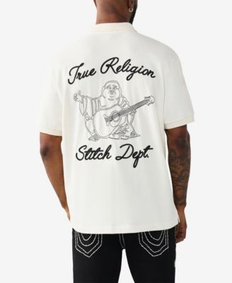 Men's Short-Sleeve Embroidered Polo Shirt