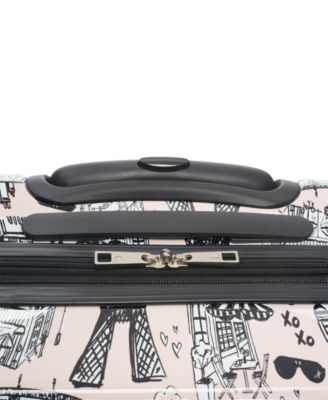 Karl In Paris Medium Upright Suitcase