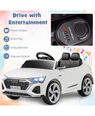 12V Kids Ride on Car Licensed Audi SQ8 with Remote Control and 3 Speeds
