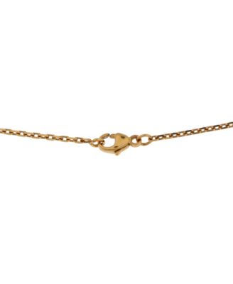 Pop H Pendant Chain Necklace