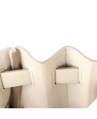 Kelly 28 Handbag Light Evercolor with Palladium Hardware