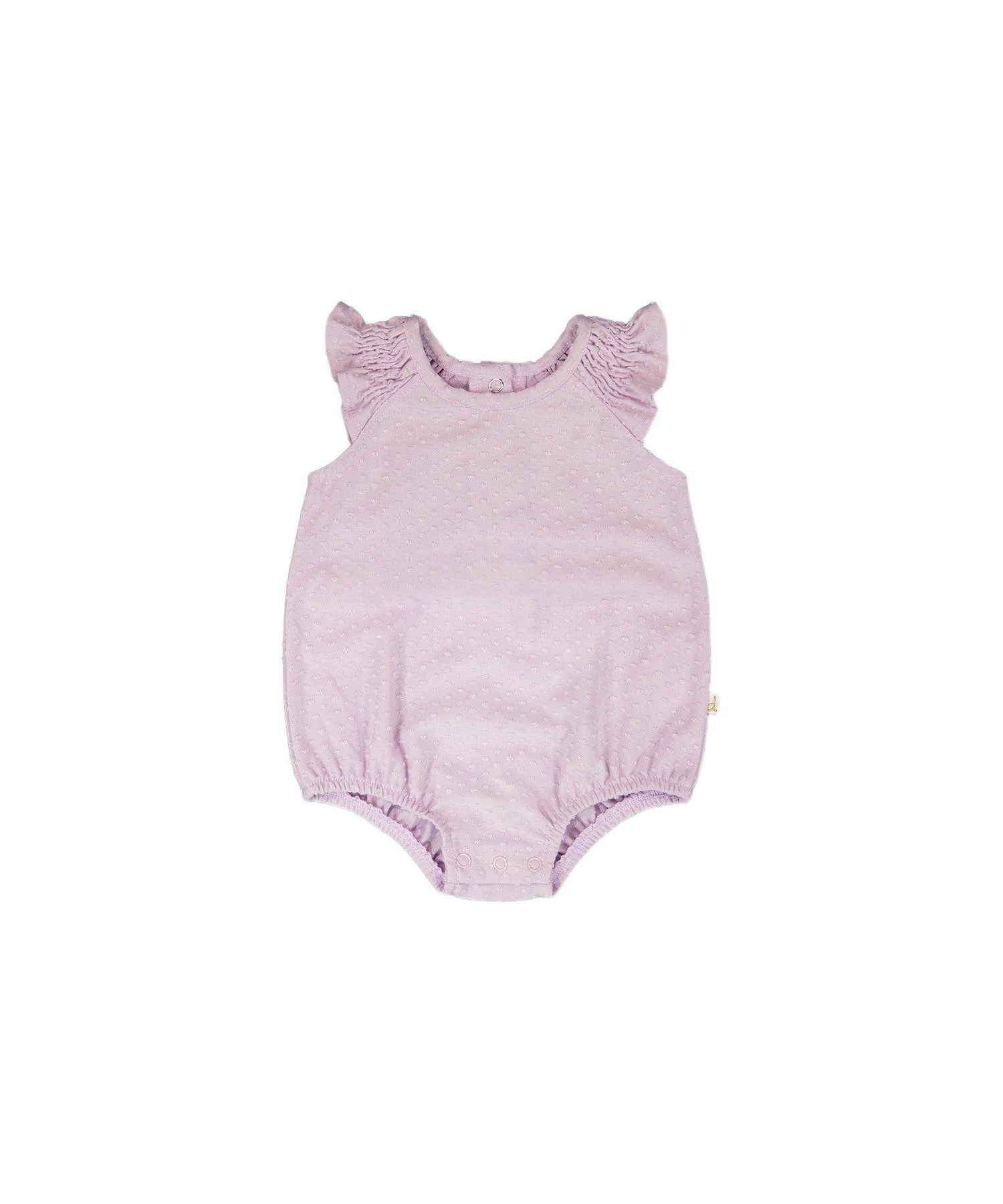 Baby Girls Jersey Romper Lavender