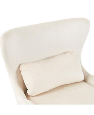 Modern Velvet Accent Chair - Pet-Friendly 2-in-1 Lounge for Living Room & Office