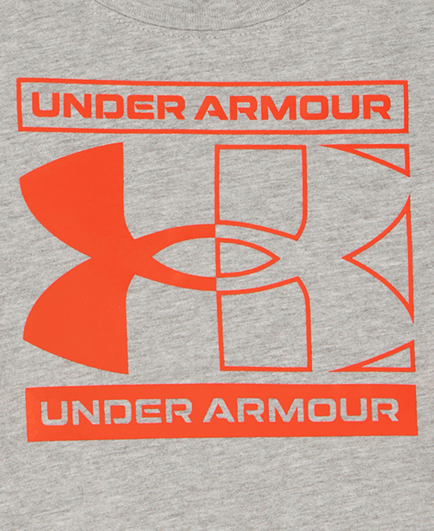 Детский комплект Under Armour Tech Decon: футболка и шорты, 2-7 лет, цвет: Серый / Чёрный — фото 5